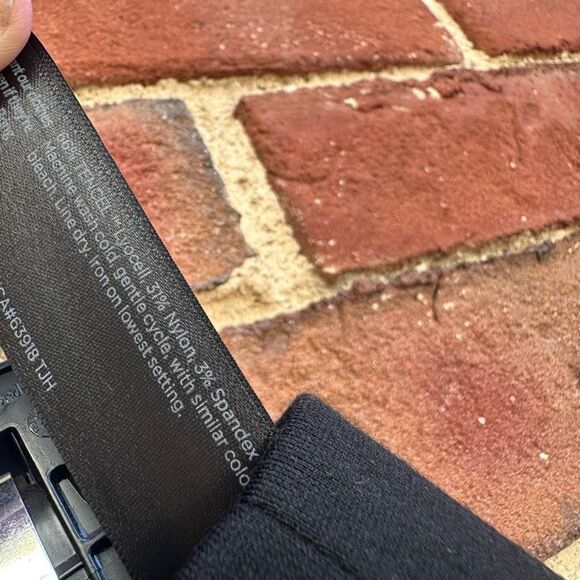 Eileen Fisher $198 women's Washable Flex Ponte Pants Black size small - Picture 5 of 8